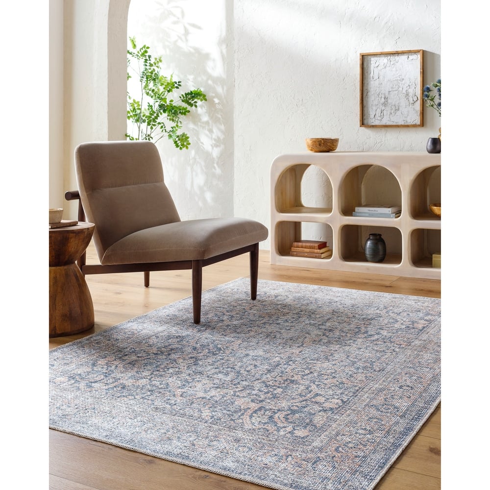 Livabliss x Vivir Lorelai Vintage Washable Area Rug