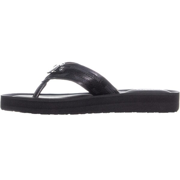 coach jasmine flip flops