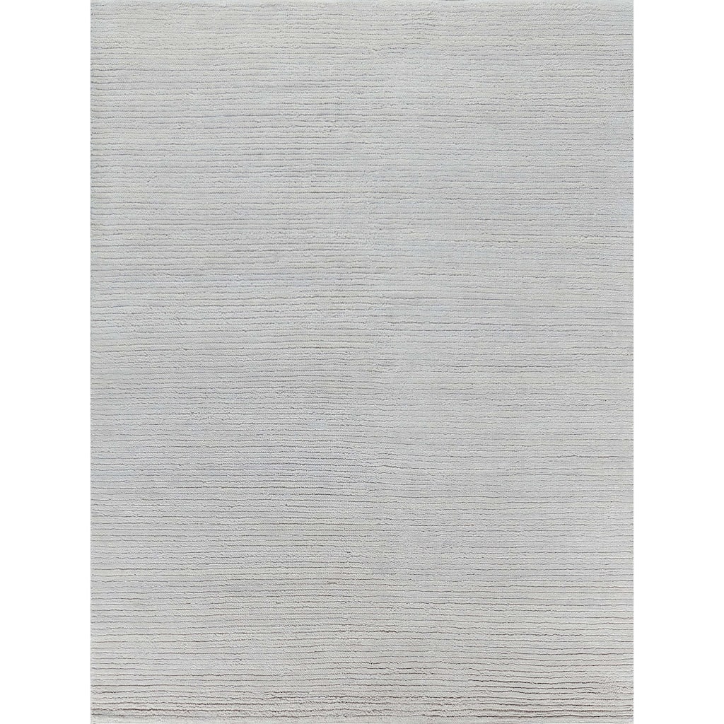 EXQUISITE RUGS Urth Hand-loomed New Zealand Wool Cream Area Rug.