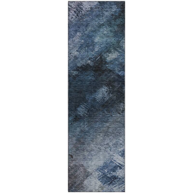 Premium Washable Super Soft Contemporary Abstract Mayfield Rug