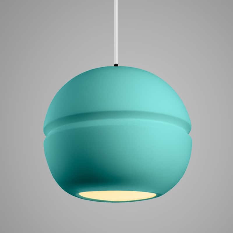 Carson Carrington Sallebyn Reflecting Pool Shade Pendant - Matte Black, Reflecting Pool, White