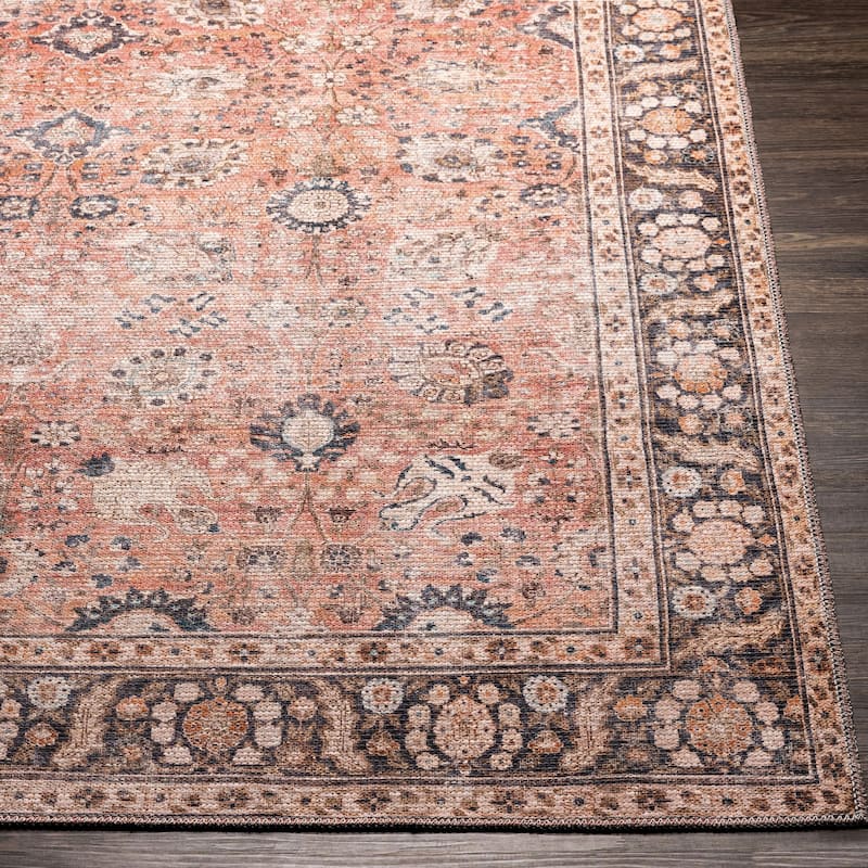 Livabliss Colin Traditional Washable Area Rug