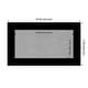 preview thumbnail 17 of 50, Amanti Art Basic Black Framed Magnetic Board Board Size 24x12
