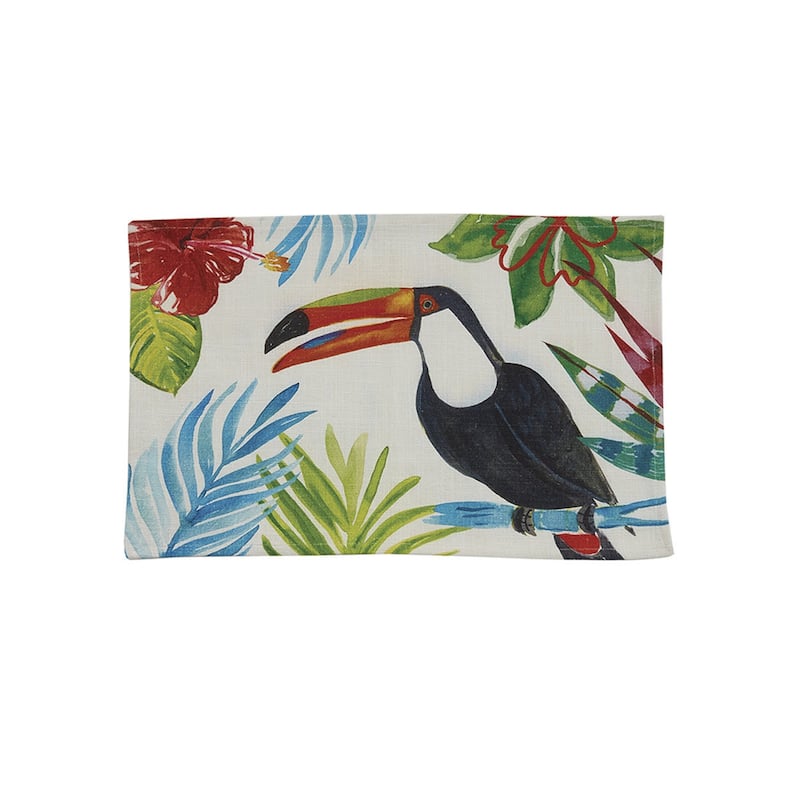 Split P Tropical Paradise Toucan Placemat Set of 4 - 13" x 19"