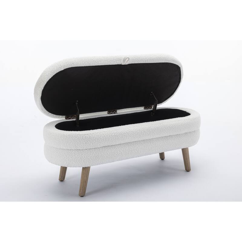 Storage Bench Bedroom Bench With Wood Legs