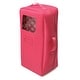 preview thumbnail 2 of 9, Badger Basket Doll Travel Case with Bed and Bedding - Pink