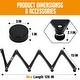 preview thumbnail 12 of 14, Zealfeel 5-Section Hockey Stickhandling Trainer: Adjustable Foldable Aid for Puck Control and Speed