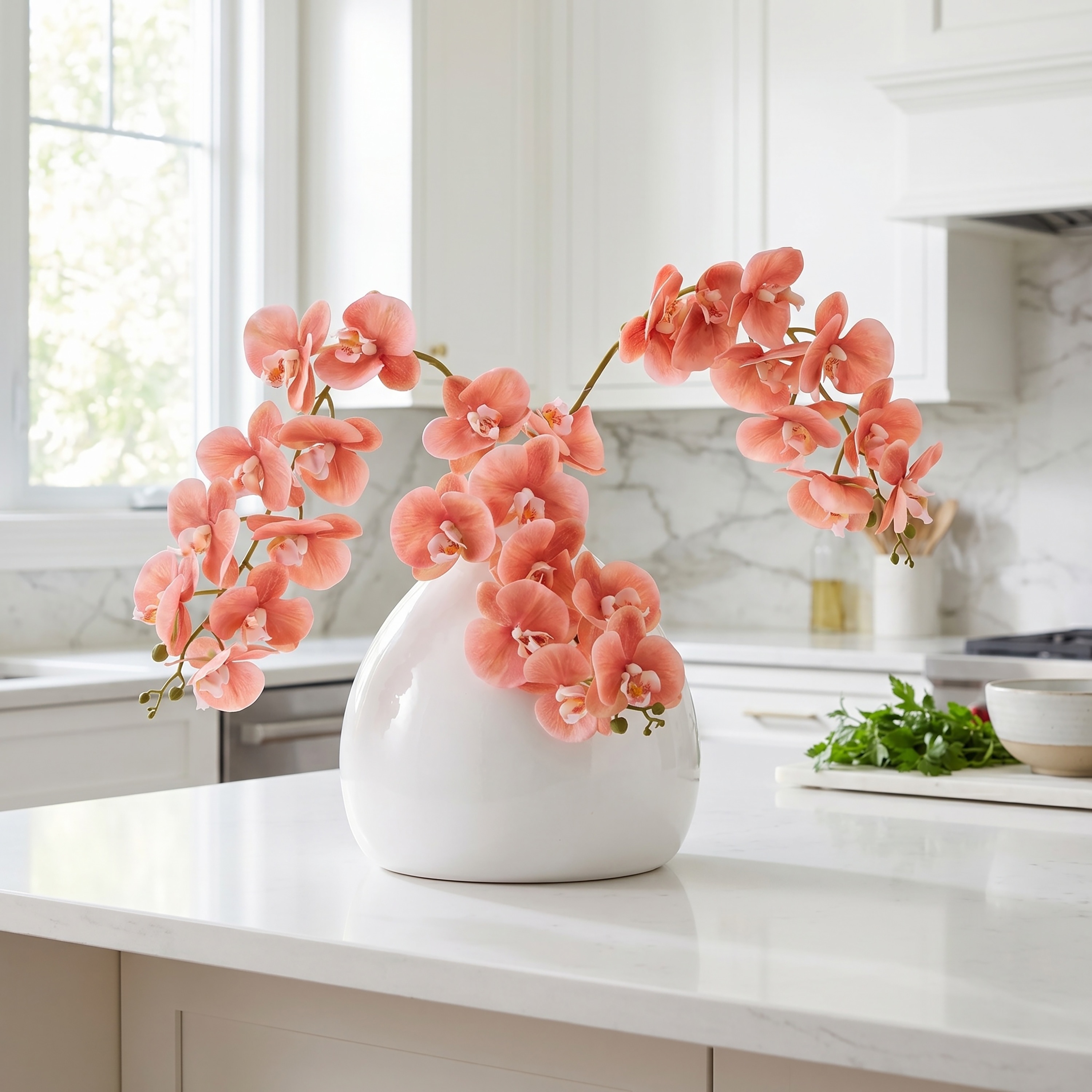 34.5" Phalaenopsis Spray Set of 4