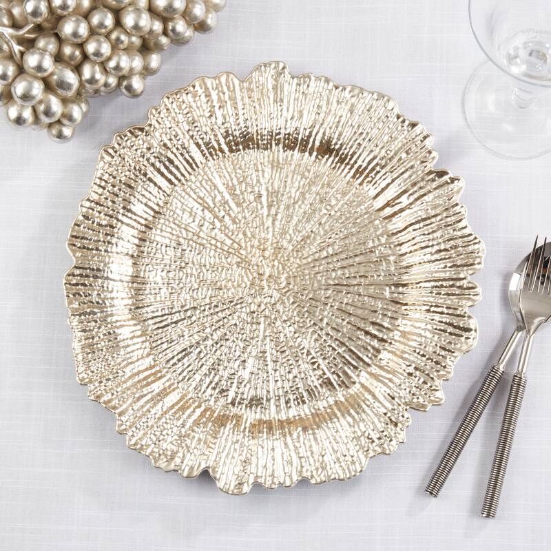 Radiant Elegance Starburst Charger (Set of 4)