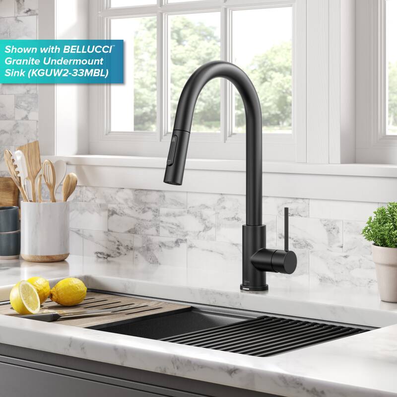 Kraus KTF-3104 Oletto 1.8 GPM Single Hole Pull Down Kitchen Faucet