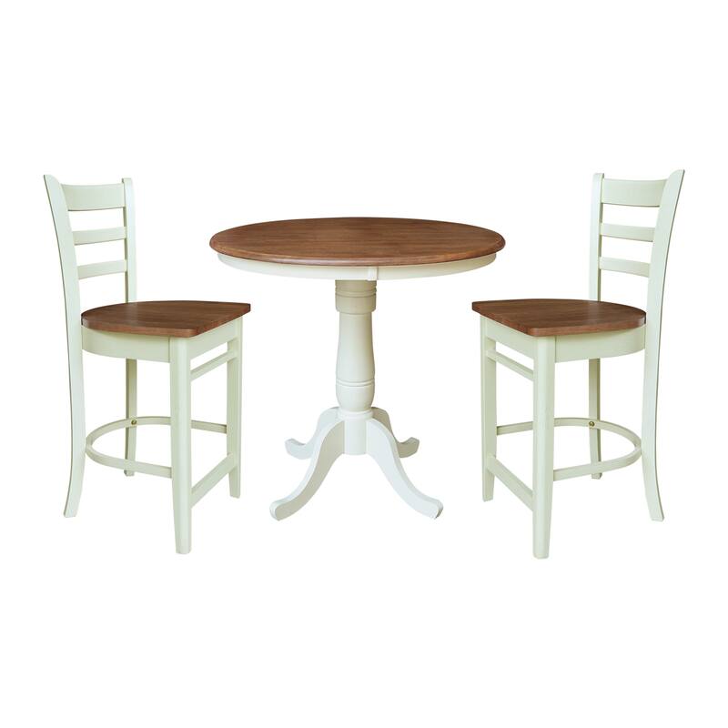 36" Round Pedestal Table with Chairs