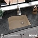 preview thumbnail 48 of 58, Karran Undermount Quartz 24 in. Single Bowl Kitchen Sink Kit