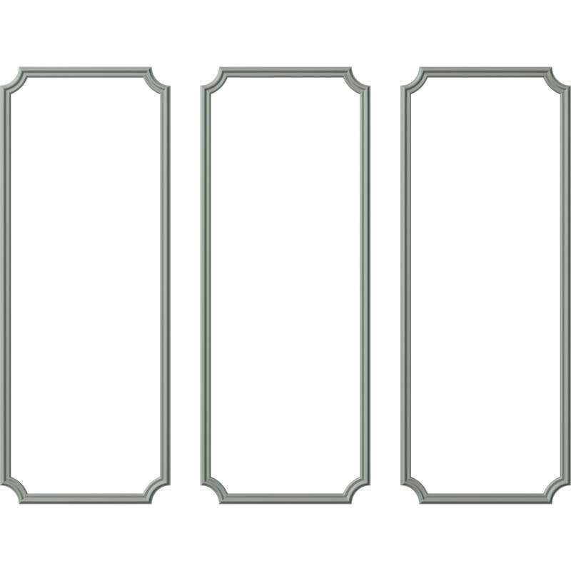Seville Panel Moulding Kit - 28"W x 72"H - Triple Pack