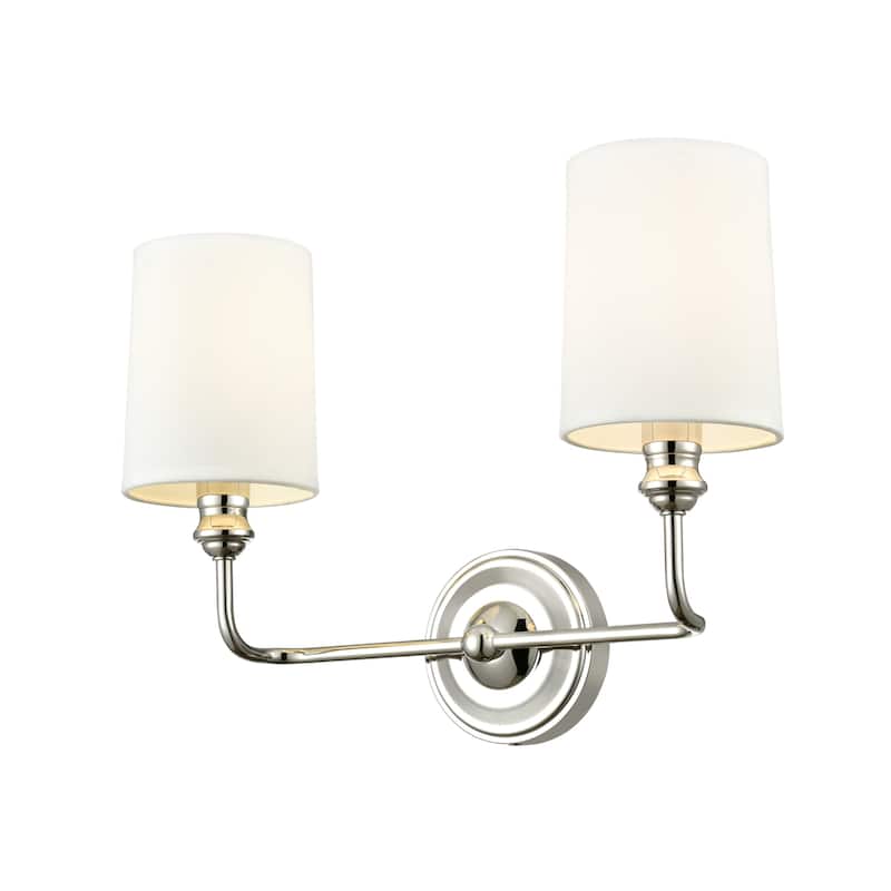 Millennium Lighting 99802 Leena 2 Light 16" Wide Vanity Light - Polished Nickel