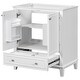 preview thumbnail 1 of 29, Modern 30 Inch Bathroom Vanity Base with Drawer and Adjustable Shelves, Cabinet Only without Sink