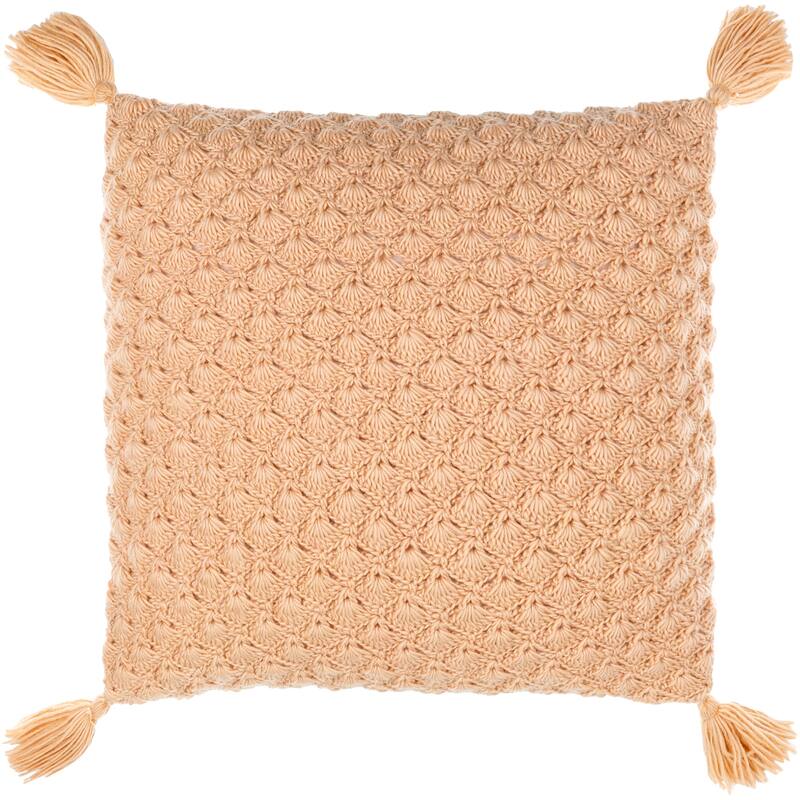 Artistic Weavers Kalae Crochet Shell Pattern Throw Pillow