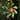 Alpine Corporation 64" Tall Floral Windmill Stake with Jeweled Kinetic Spinner, Green and Orange