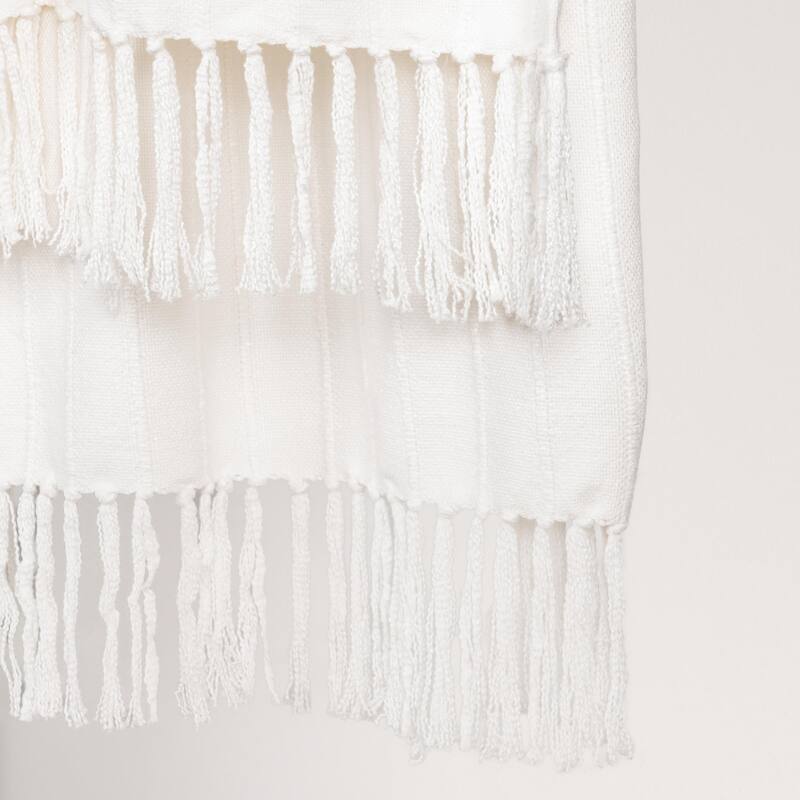 Hendri 50"x70" Throw Blanket, by Kosas Home