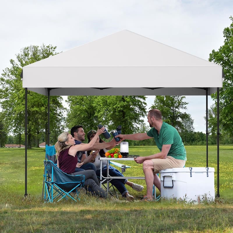10' x 10'， 10'x 20' Pop Up Canopy - Grey_10'*10' - Grey_10'*10'