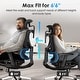 preview thumbnail 3 of 21, CabeVibe Ergonomic Home Office Desk Chair with 4 Angles Recline & 2D Headrest