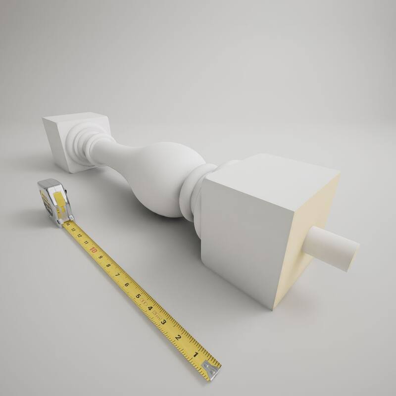Fiberthane 700 Series Legacy Baluster, Factory Primed