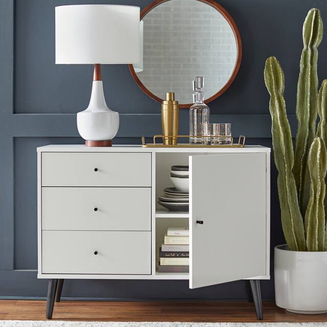 Carson Carrington Horsens 3-drawer Mid-century Modern Buffet