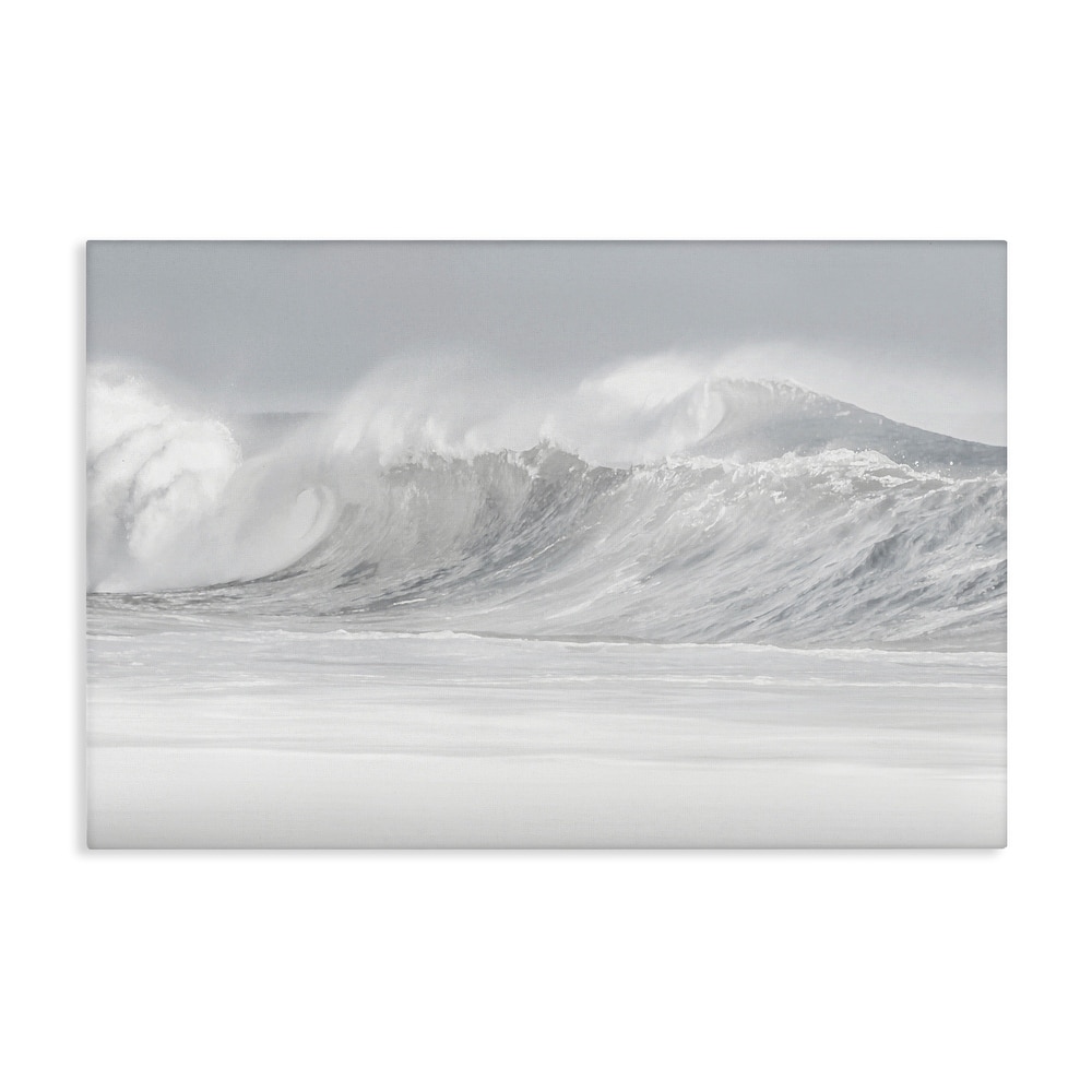 Stupell Cresting Beach Wave Canvas Wall Art Design By Maggie Olsen