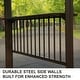 preview thumbnail 22 of 27, Domi 6.5 ft. x 12 ft. Hardtop Grill Gazebo with 2 Side Shelves and Ceiling Hooks, Outdoor BBQ Canopy