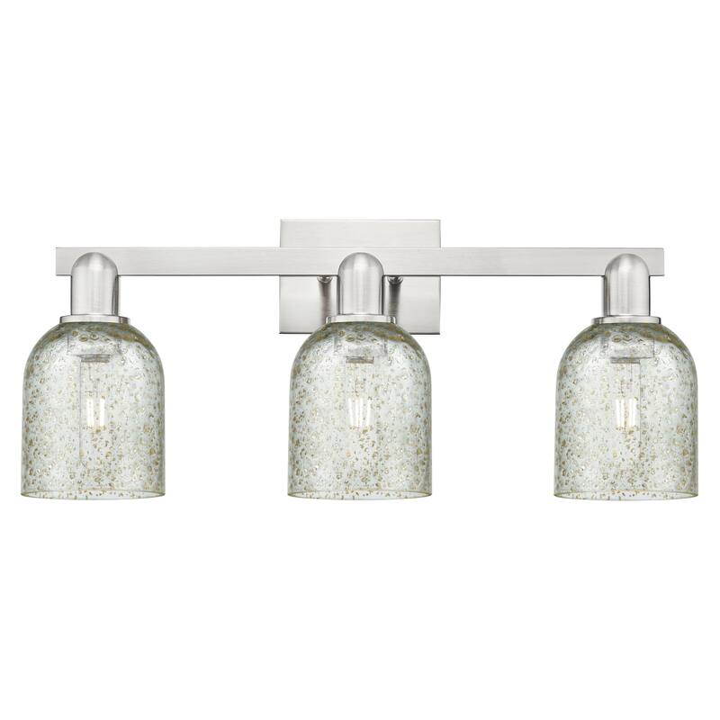 Innovations Lighting Endless Possibilities Arcadia - Caledonia - 3 Light 24" Bath Vanity Light - Brushed Satin Nickel/Mica