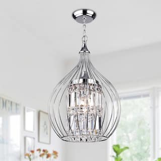 Argo 3-Light Chrome Semi-Flush Mount - Chrome Finish - Chrome Finish