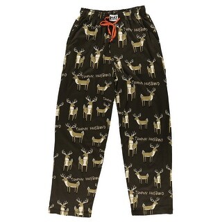 Shop Men's Funny Lounge Pants - Trophy Husband - Elastic Drawstring Waist - Free Shipping On 