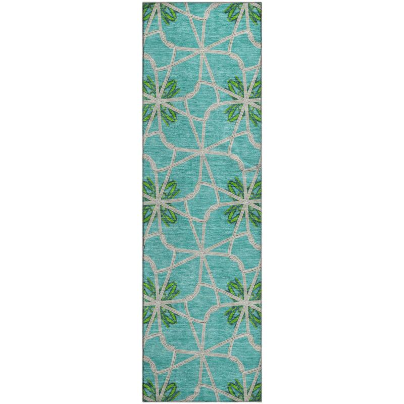 Premium Washable Super Soft Contemporary Tangle Mayfield Rug