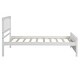 preview thumbnail 17 of 16, Wood Platform Bed with Headboard & Footboard - Twin Size, Durable Design