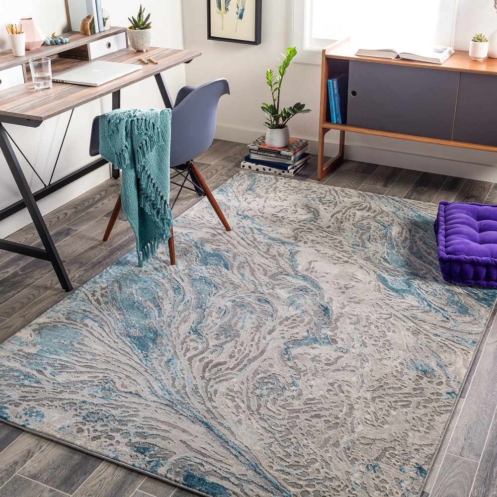 Livabliss Raza Modern Flow Area Rug