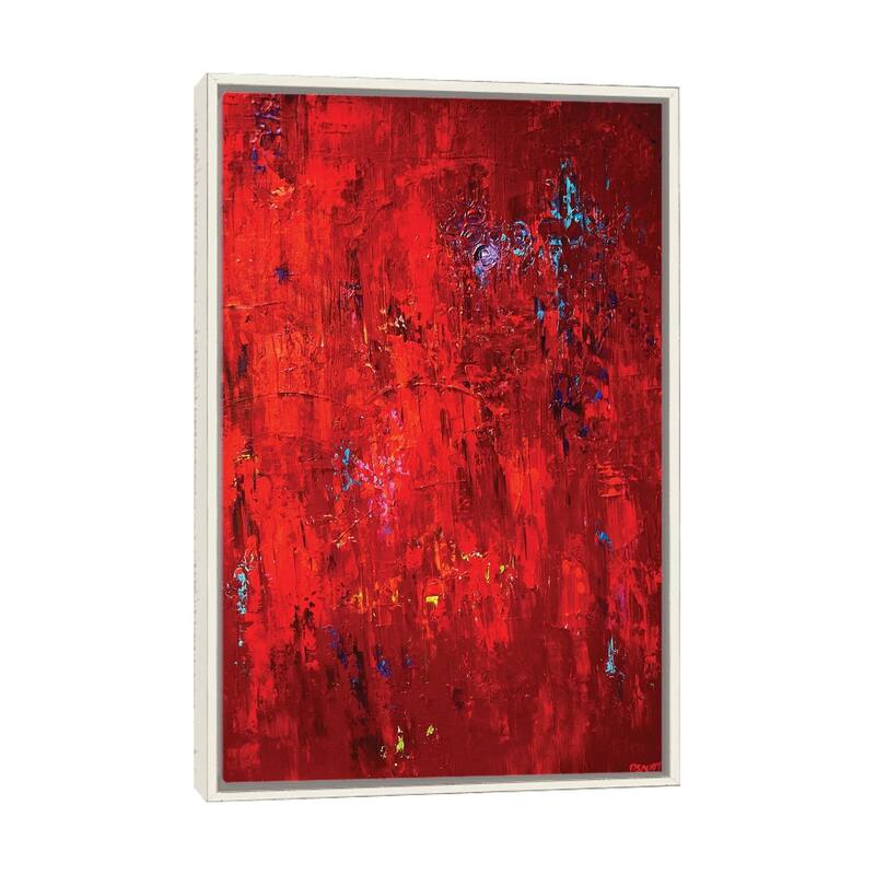 "Red" by Osnat Tzadok Framed