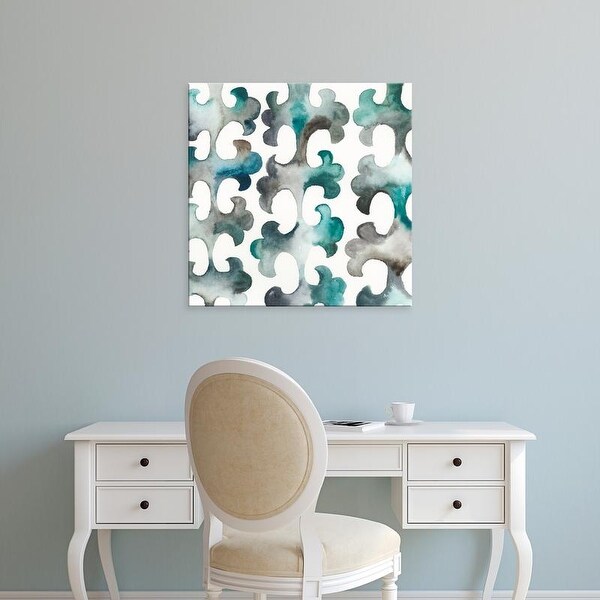 Easy Art Prints Chariklia Zarris's 'La Mer VIII' Premium Canvas Art