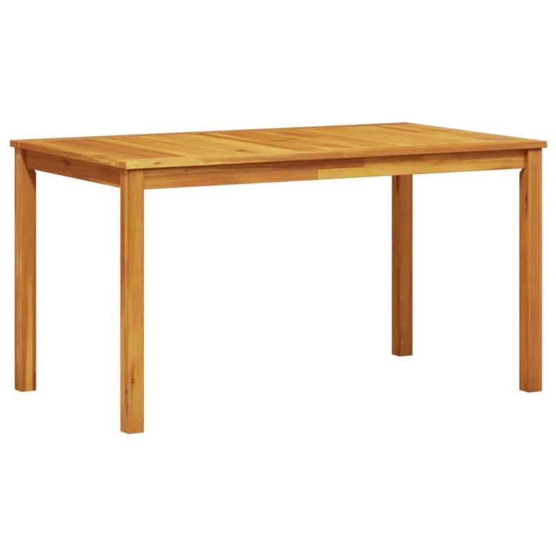 vidaXL Garden Dining Set 7 pcs Brown solid acacia wood - 31 x 55 x 29