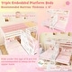 preview thumbnail 6 of 8, Gymax Wooden Twin Over Twin & Twin Bunk Bed w/ 4-Step Storage