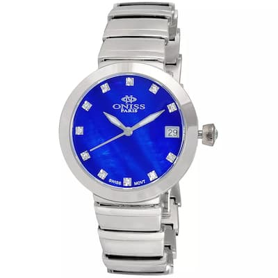Oniss Women's Prima Green Dial Watch - ON5559-30_RGGN - 6 (36)