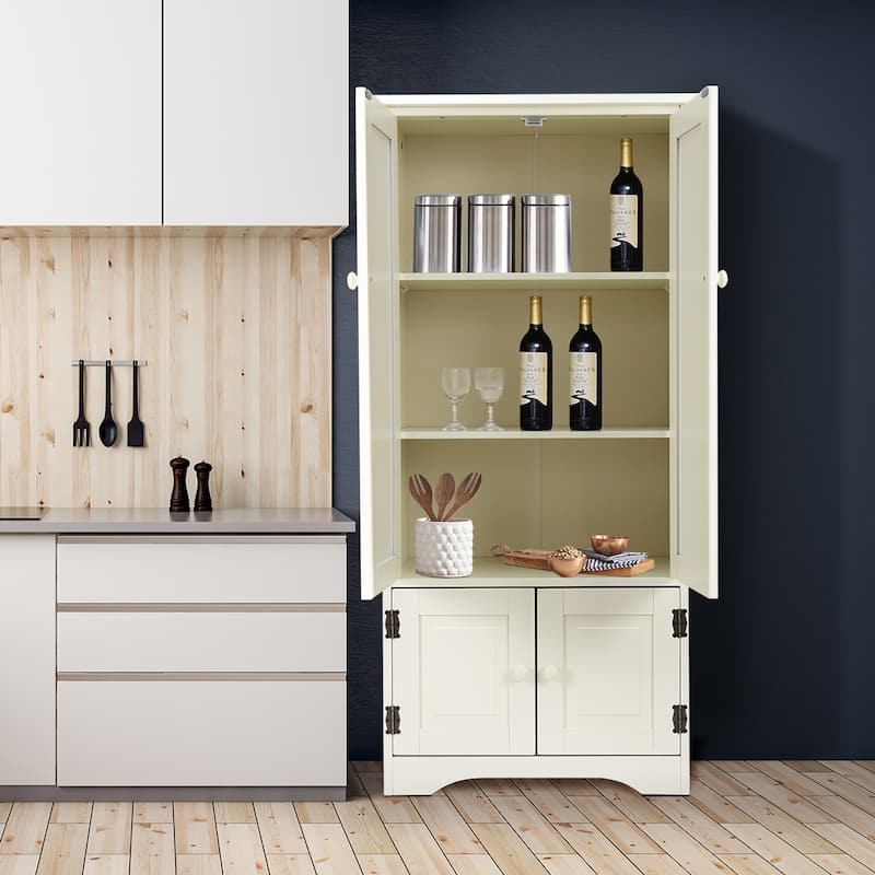 Storage Cabinet with Adjustable Shelves