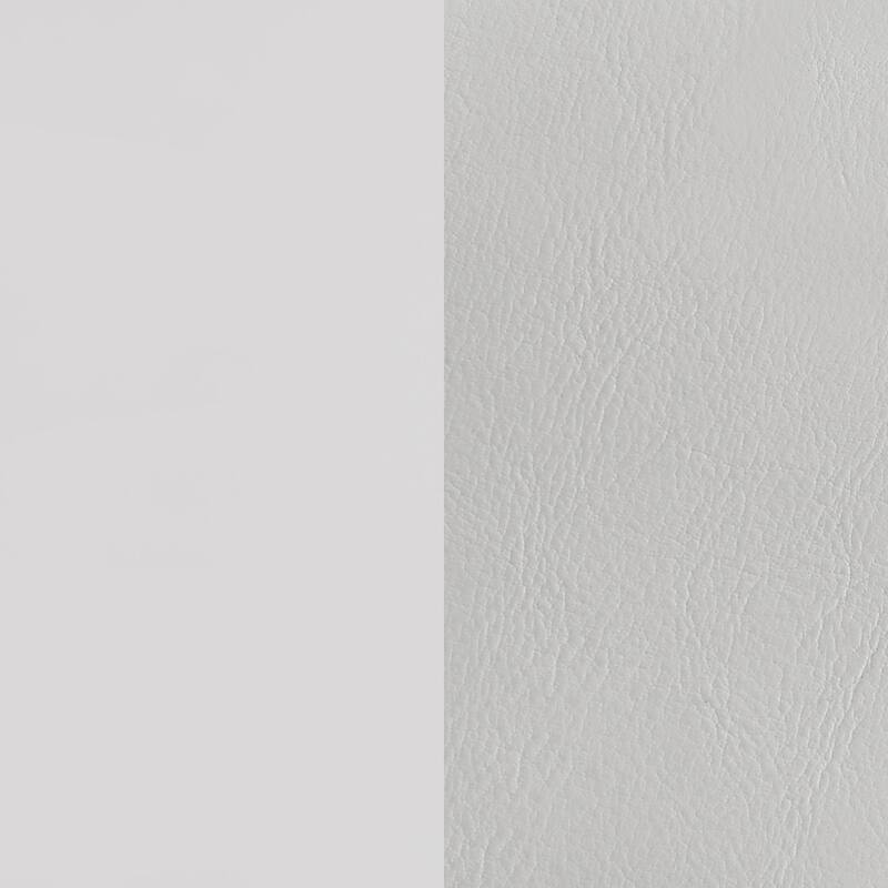 Cassia LED Panel Bed White High Gloss