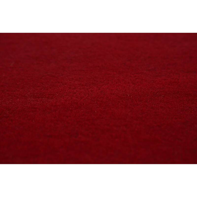 Hand Knotted Oriental 100% Wool Carpet Traditional Floral Red Kerman Area Rug - 17' 0'' X 12' 10''