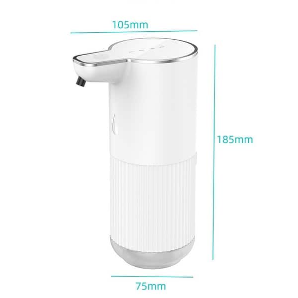 Wall Mount Bathroom Foaming Soap Dispenser, USB Rechargeable, Touchless Hand Soap Dispenser For Kitchen Dish Soap