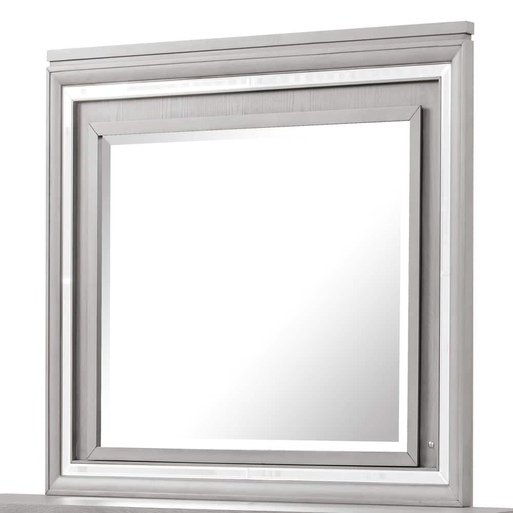 Glory Furniture Padua G05800-M Mirror , Washed Gray - Grey