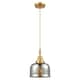 Option Satin Gold / Silver Plated Mercury Shade