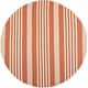 preview thumbnail 80 of 193, SAFAVIEH Courtyard Charmaine Indoor/ Outdoor Waterproof Area Rug 4' Round - Terracotta/Beige