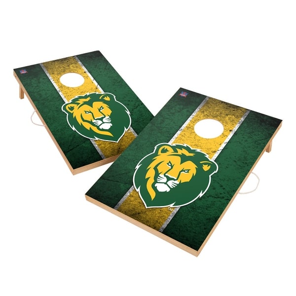 slide 2 of 5, Vintage Southeastern Louisiana University Lions Regulation 2x4 Cornhole Set