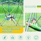 preview thumbnail 2 of 28, 12 ft Kids Climbing Dome Durable Jungle Gym Play Center with Monkey Bars for Outdoor Fun - 144” L x 144” W x 72” H
