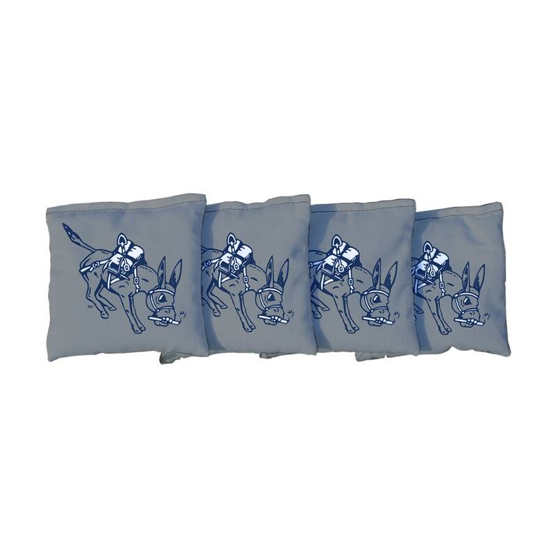Colorado School of Mines Orediggers Grey Cornhole Bags - All-Weather Resin Filled