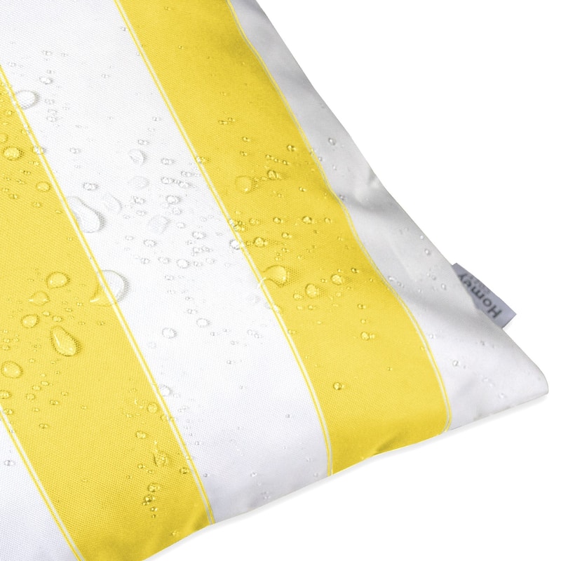 Olivia Striped Outdoor Throw Pillow